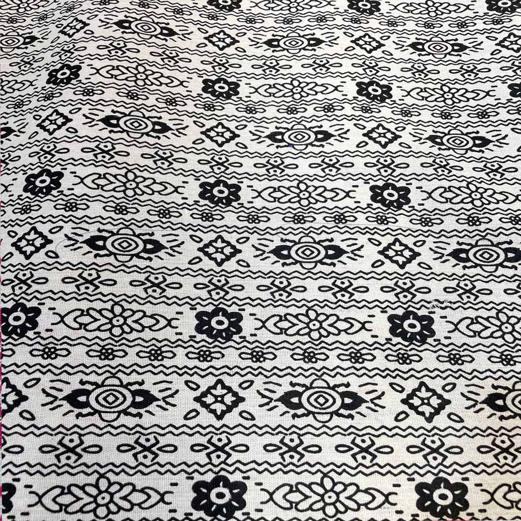 پارچه لنین طرحدار عرض 1.5 متر