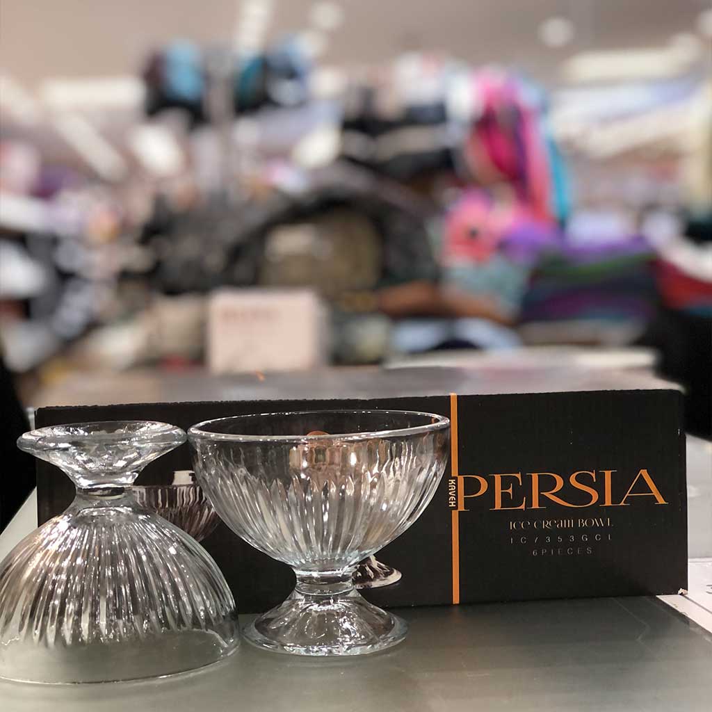 بستنی خوری مدل پرشیا بسته 6 عددی