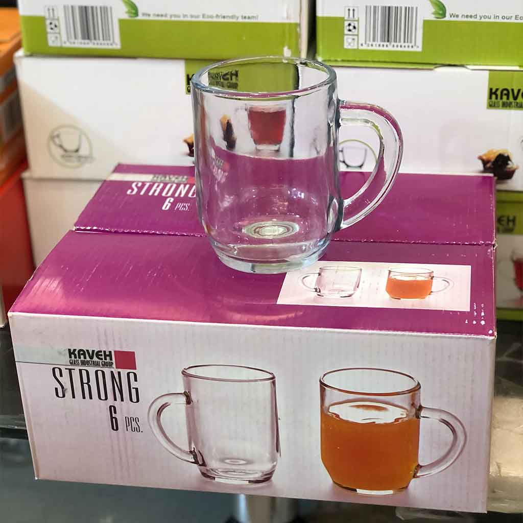 لیوان کاوه مدل استرانگ بسته 6عددی