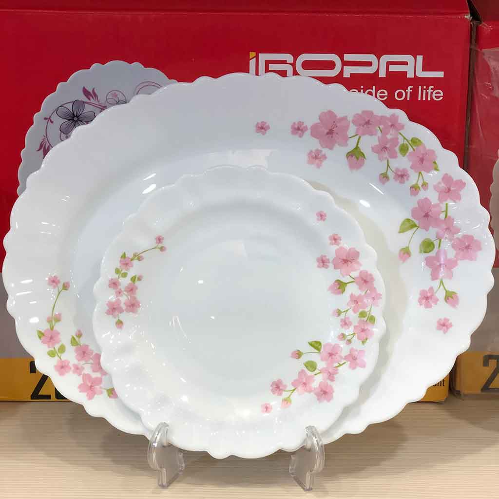 سرویس غذا خوری 25 پارچه اما صورتی