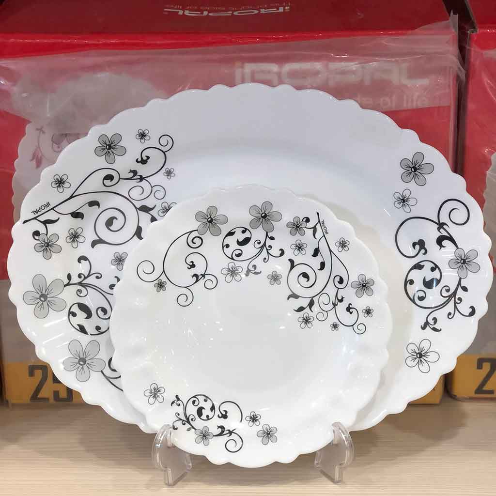 سرویس 25 پارچه غذاخوری آیروپال طرح روشان