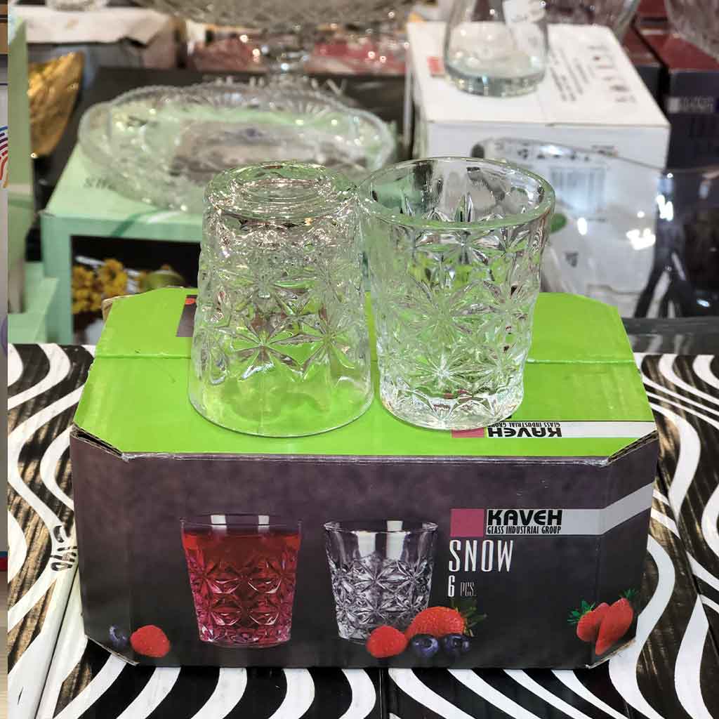 استکان کاوه مدل اسنو