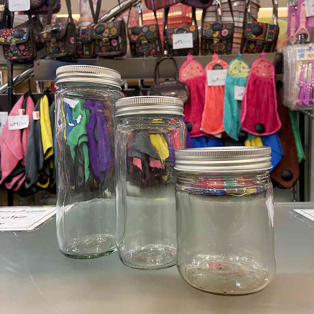 جار شیشه ای گارنیک