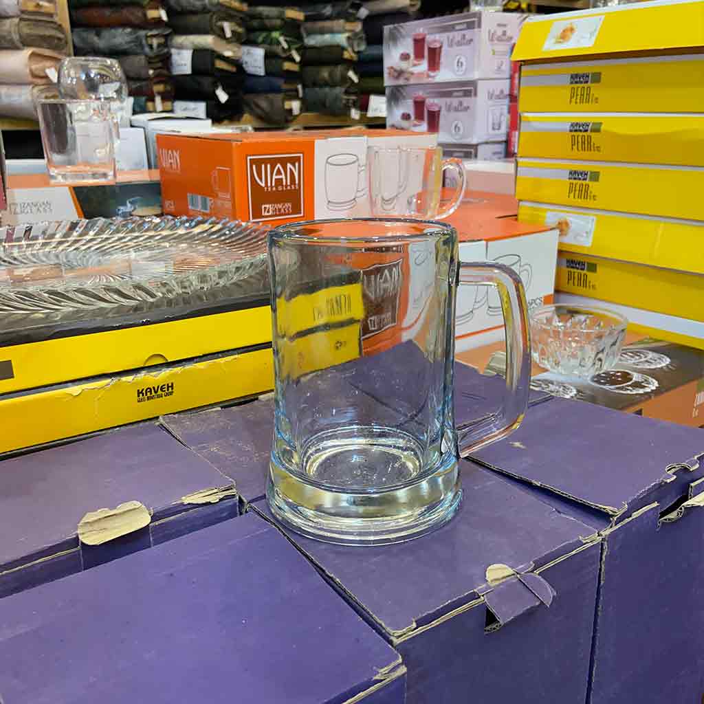 لیوان بزرگ شیشه ای ایکیا