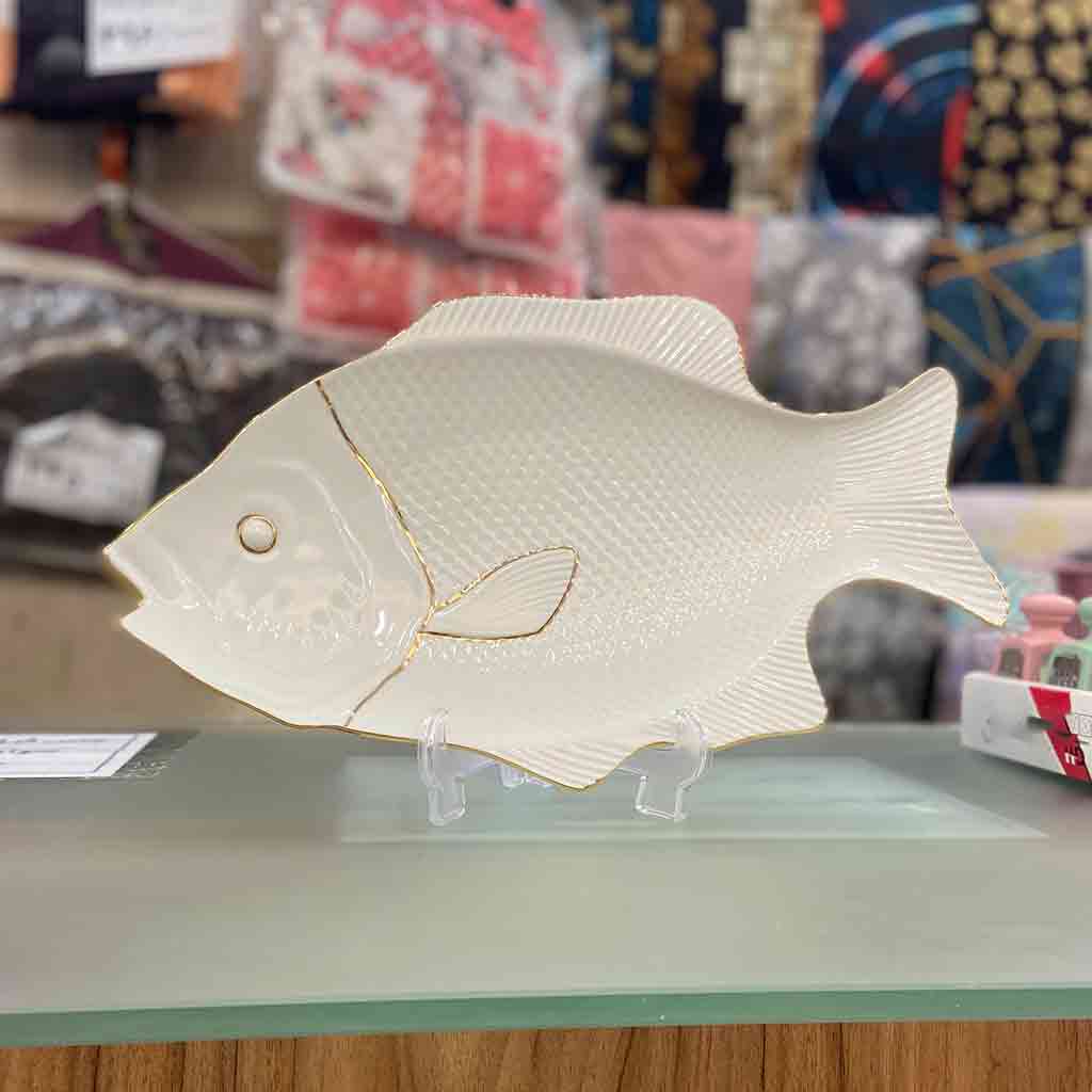 دیس ماهی بزرگ خط طلای چینی مقصود