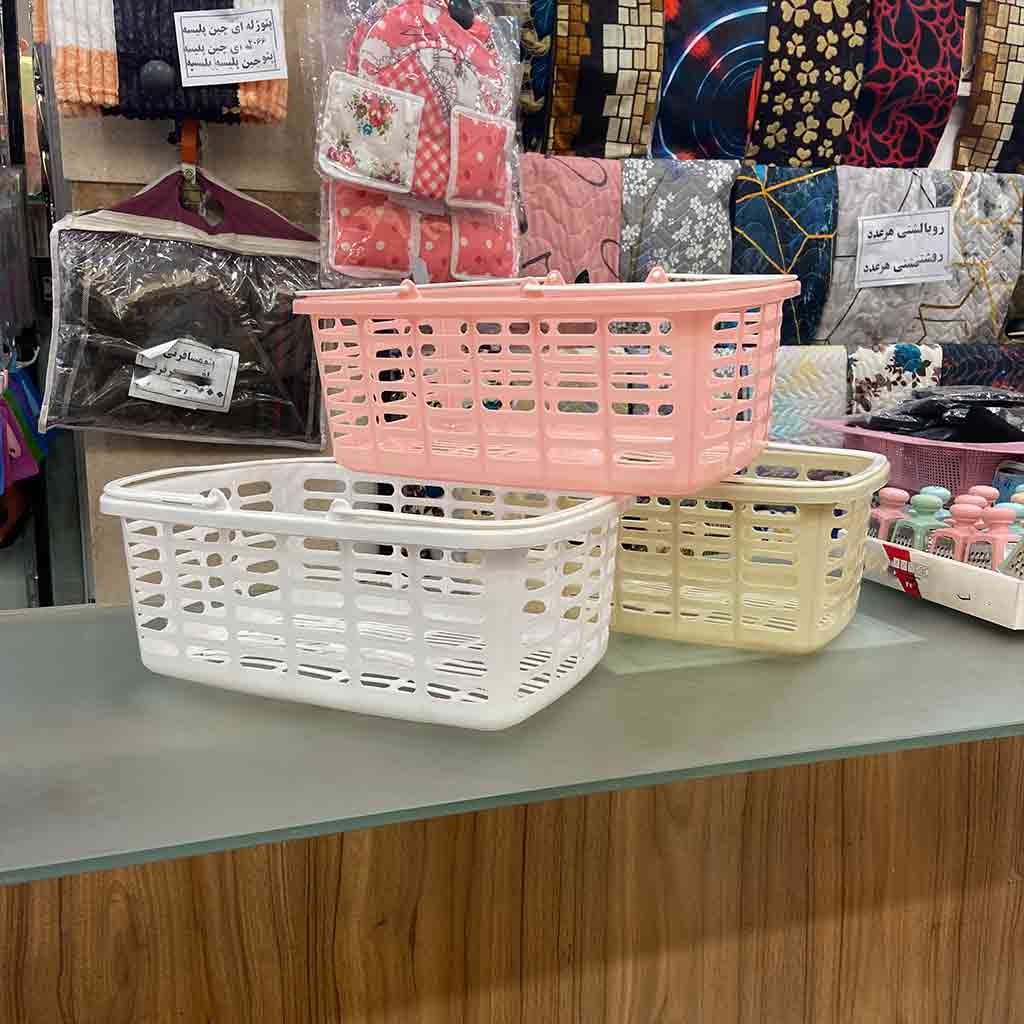 سبد پیک نیک بدون درب سایز بزرگ