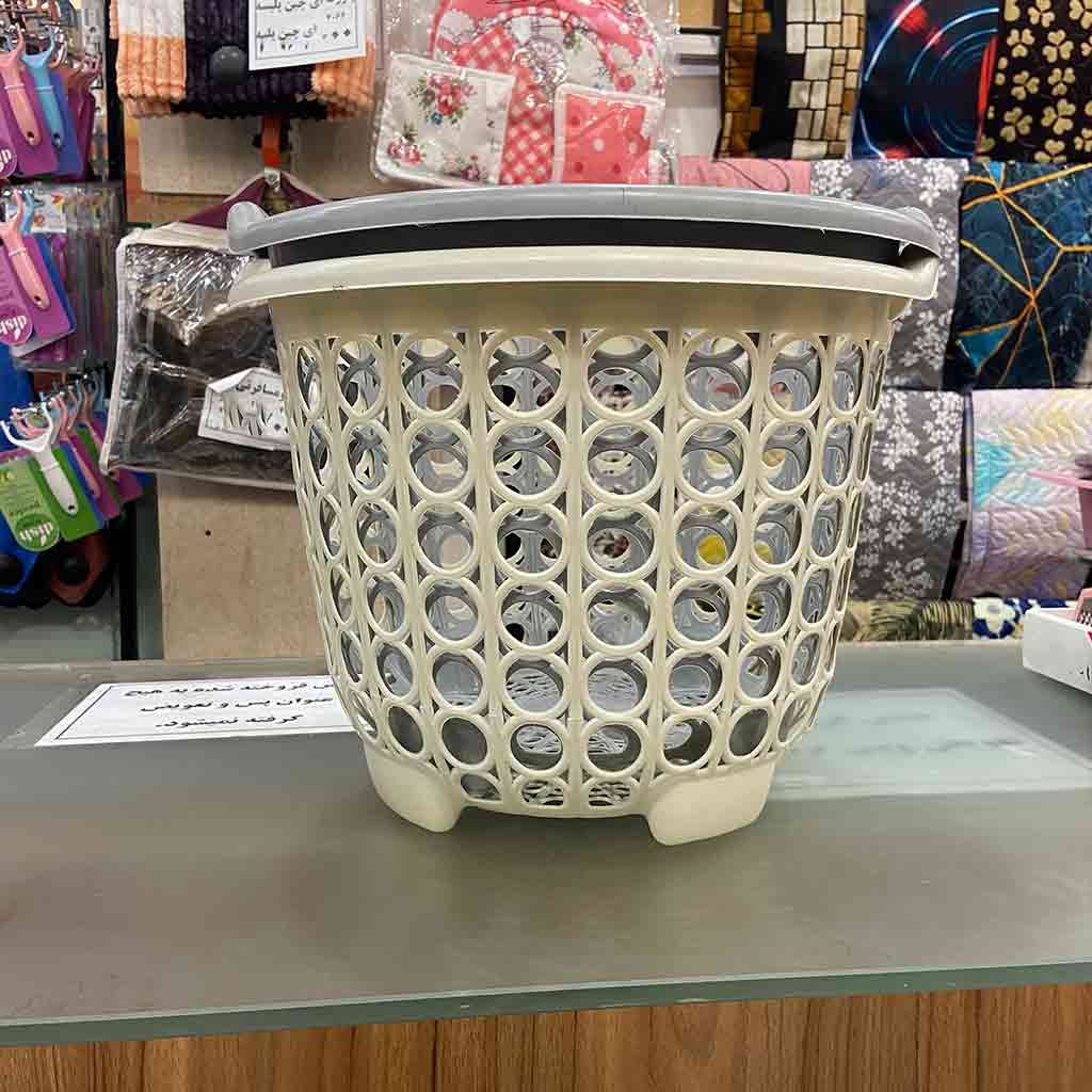 سبد لباس پلاستیکی سایز متوسط