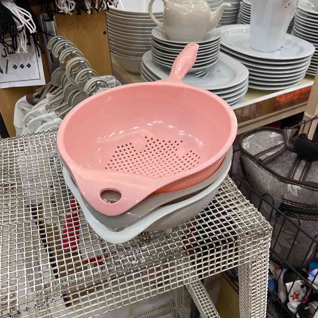 آبکش مدل دسته دار پلاستیکی