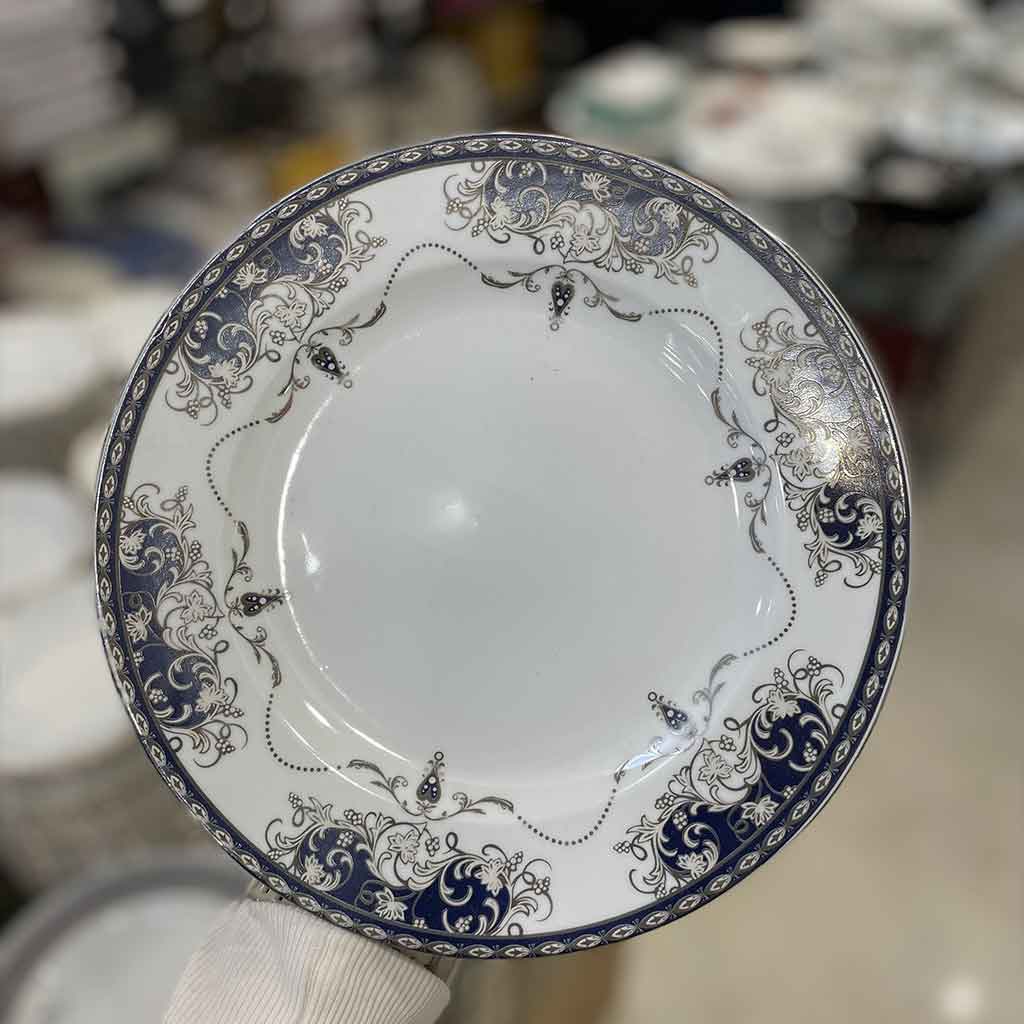 بشقاب غذاخوری مقصود مدل الیزا پلاتین