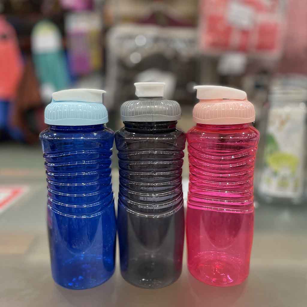 بطری اب ساده تک رنگ پلاستیکی