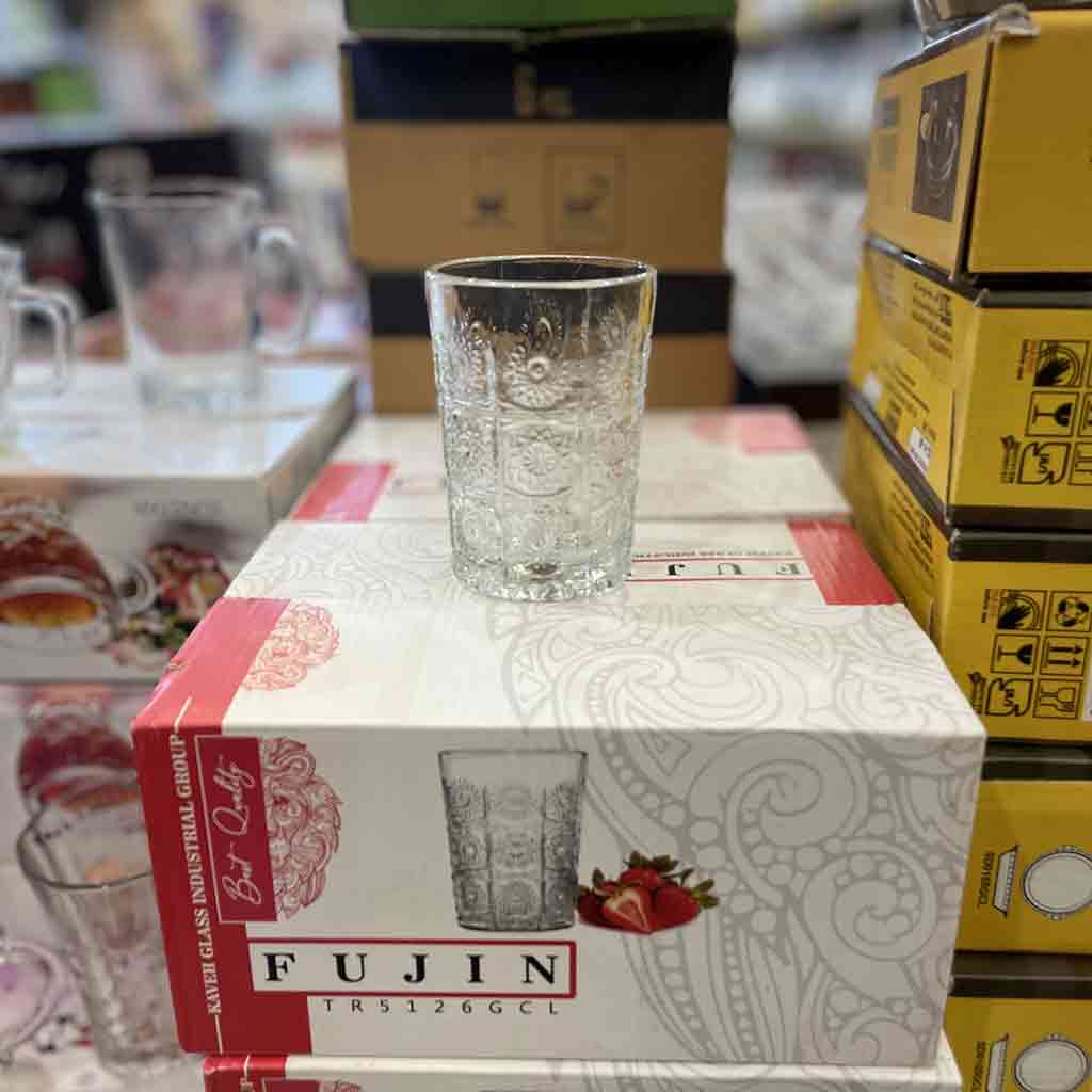 لیوان فوجین بلور برند کاوه