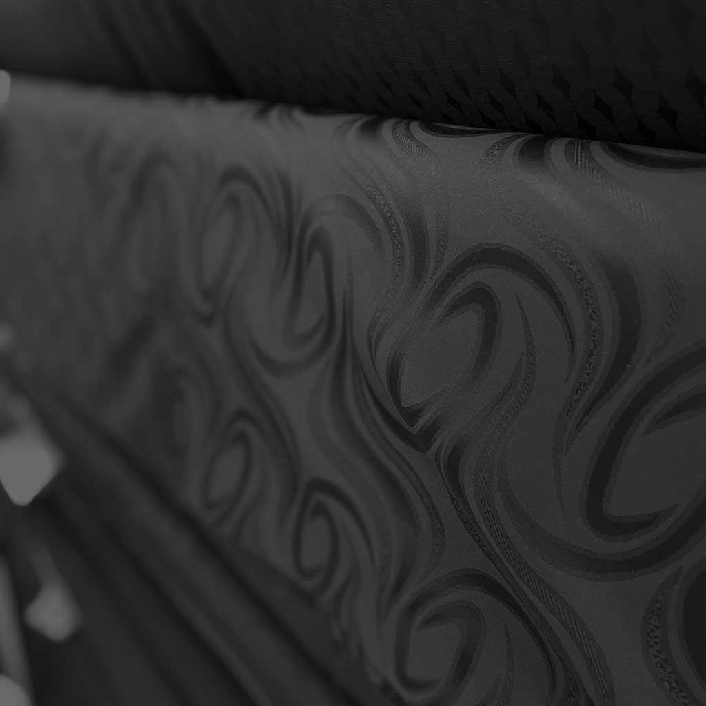 پارچه چادر طرح دار مشکی