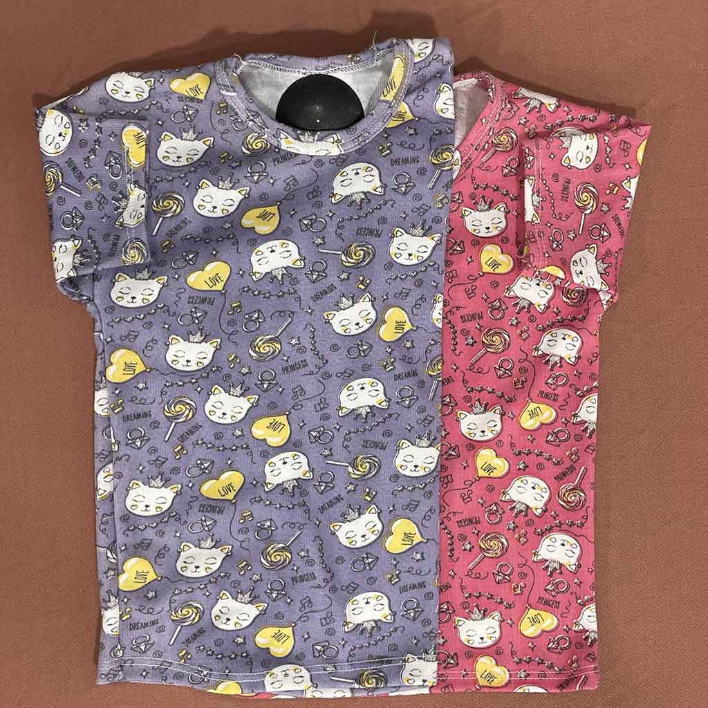 تیشرت دخترونه گربه ای