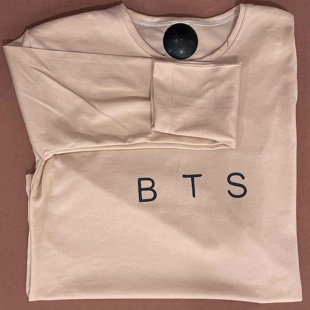 بلوز استین بلند زنانه طرح bts