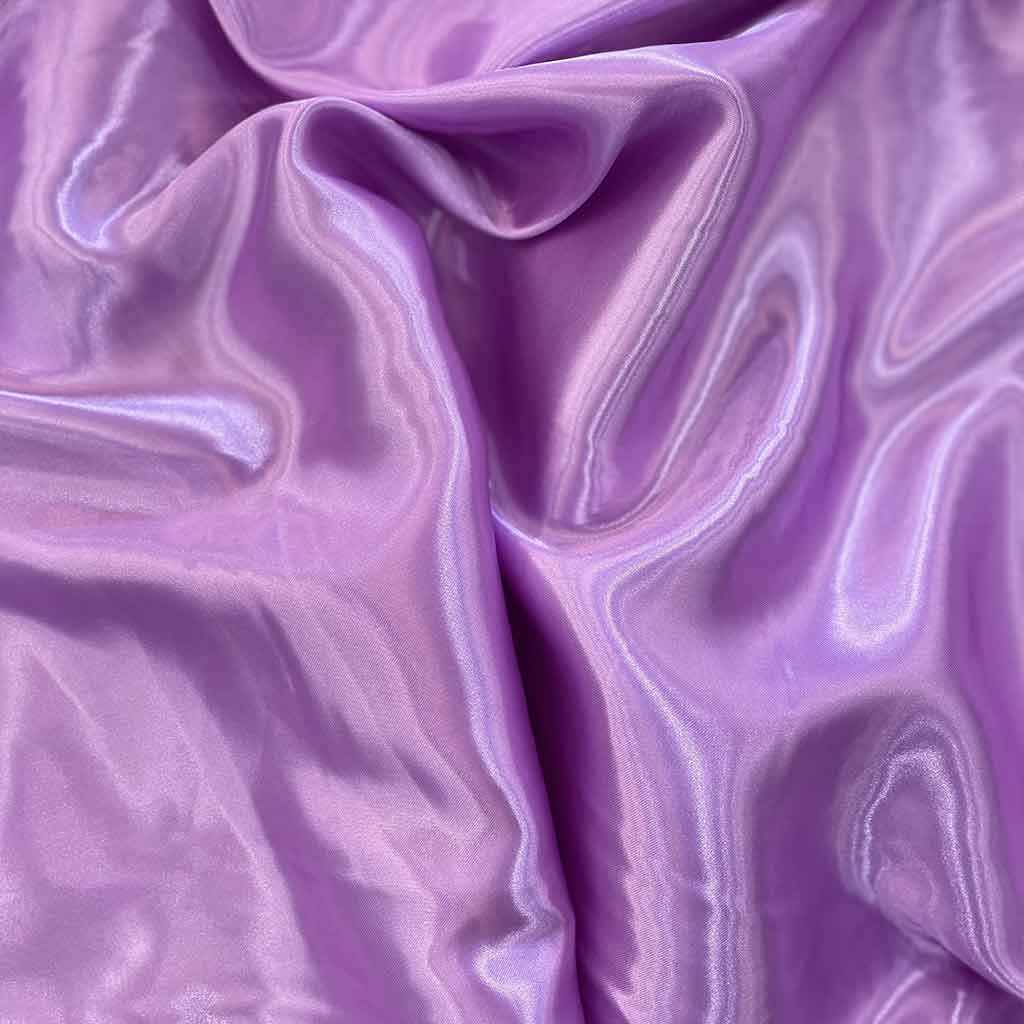 پارچه ساتن صورتی ساده