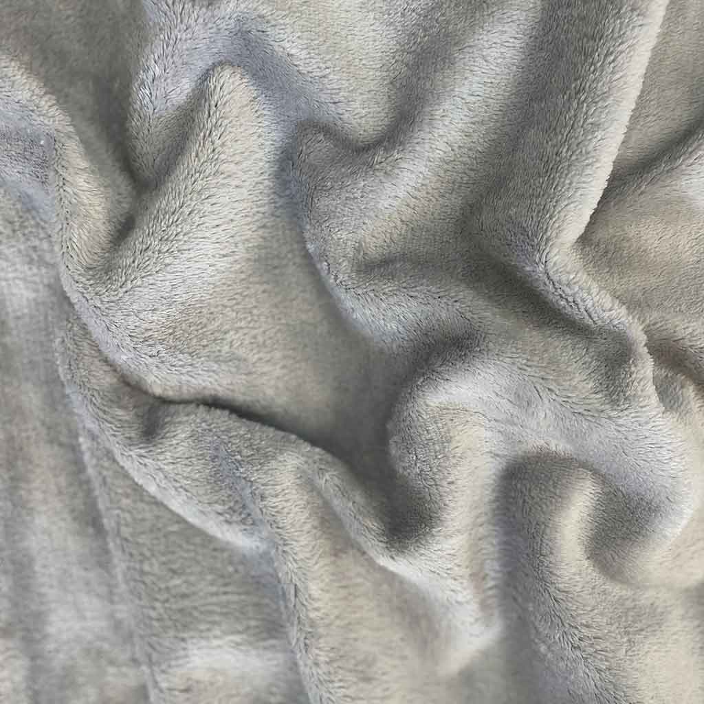 پارچه تدی نقره ای