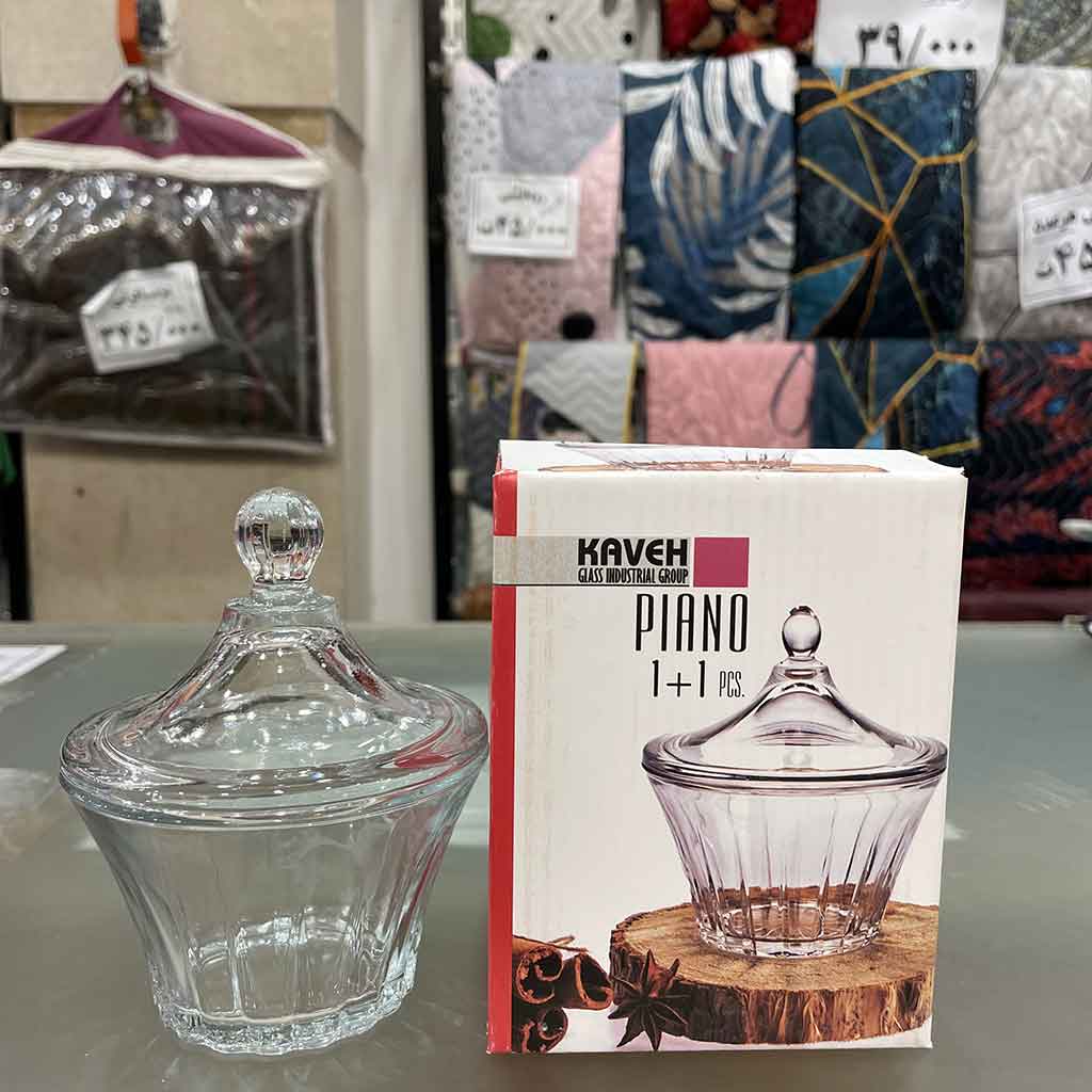 قندان بلور کاوه مدل پیانو
