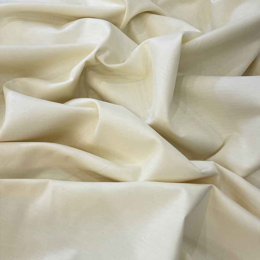 پارچه لنین زرد ساده