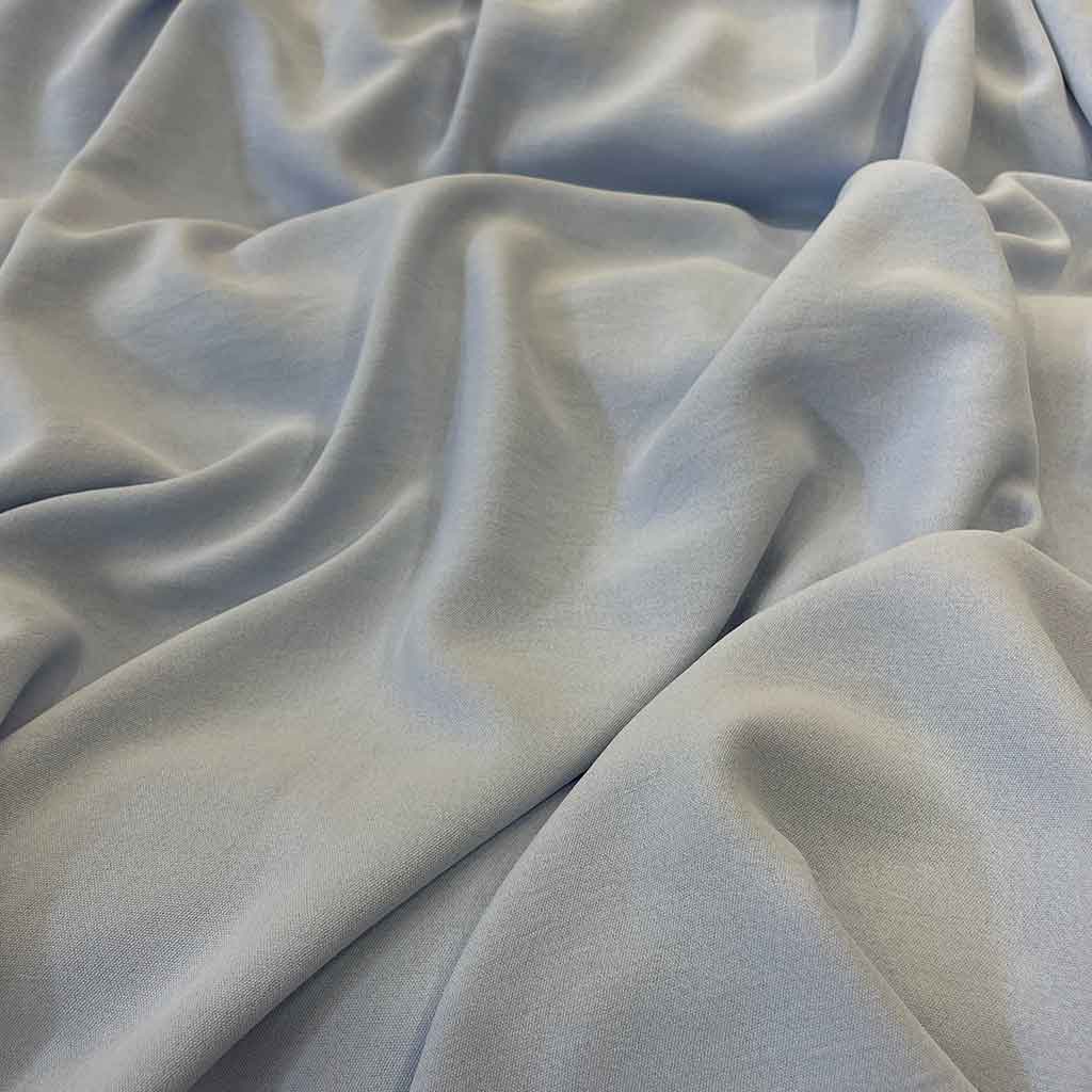 پارچه ابر و بادی ساده آبی روشن