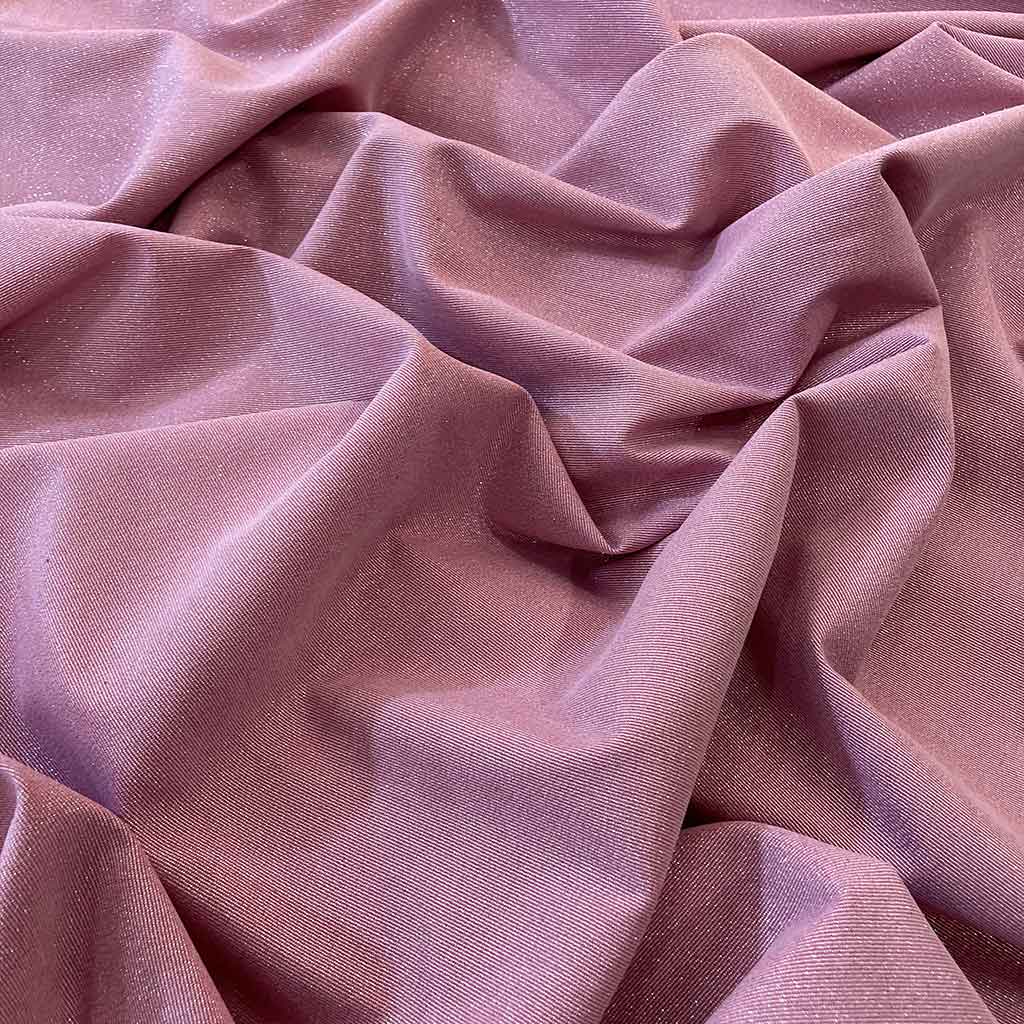 پارچه شاین دار ساده صورتی