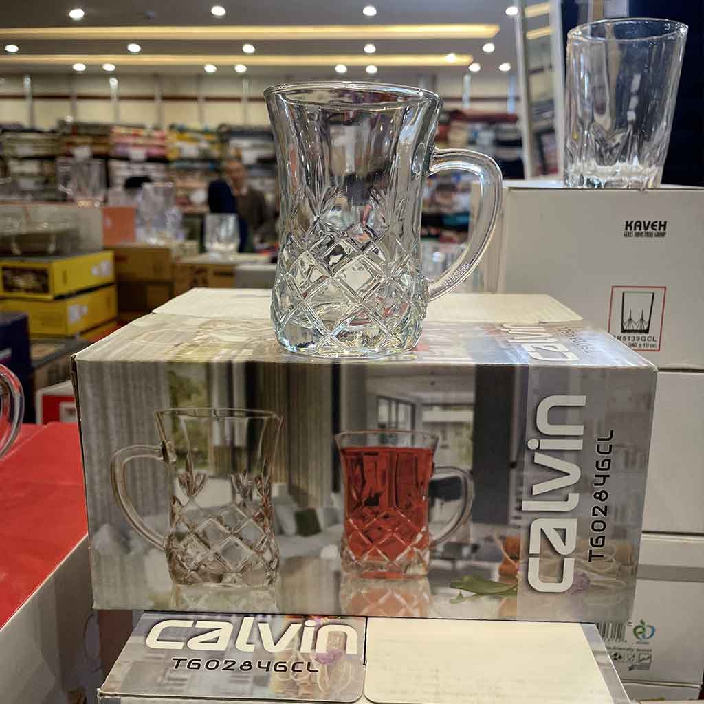 استکان کاوه مدل کلوین مجموعه 6 عددی