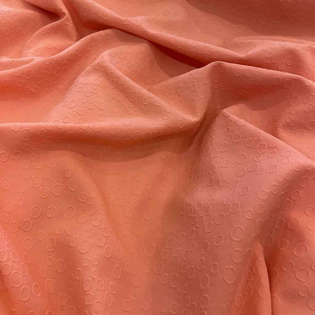 پارچه ژاکارد طرحدار دایره دایره ای