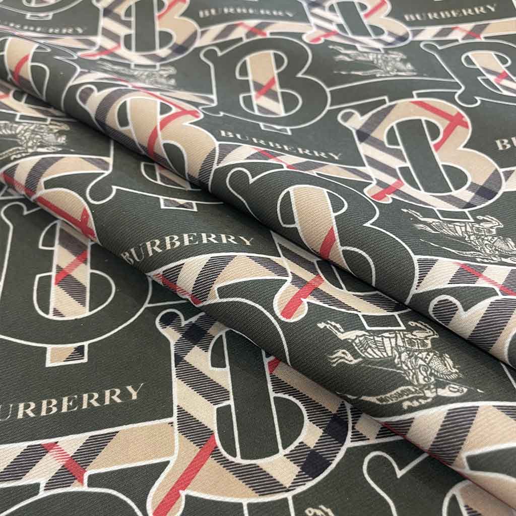 پارچه بارانی طرحدار BURBERRY