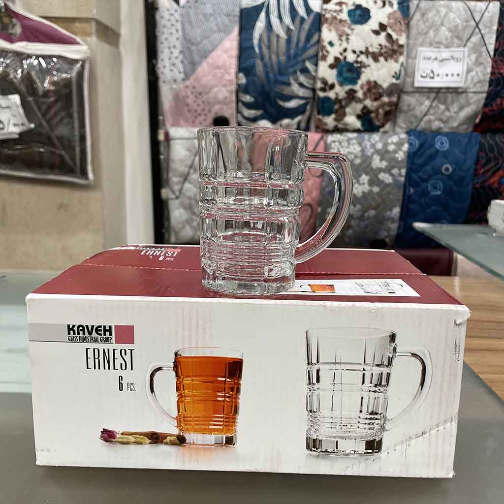 لیوان کاوه مدل ارنست بسته شش عددی