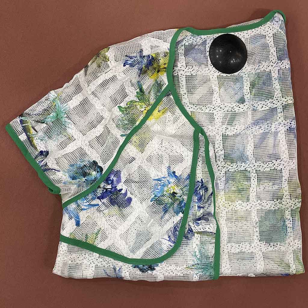 تیشرت توری جلو باز دخترانه