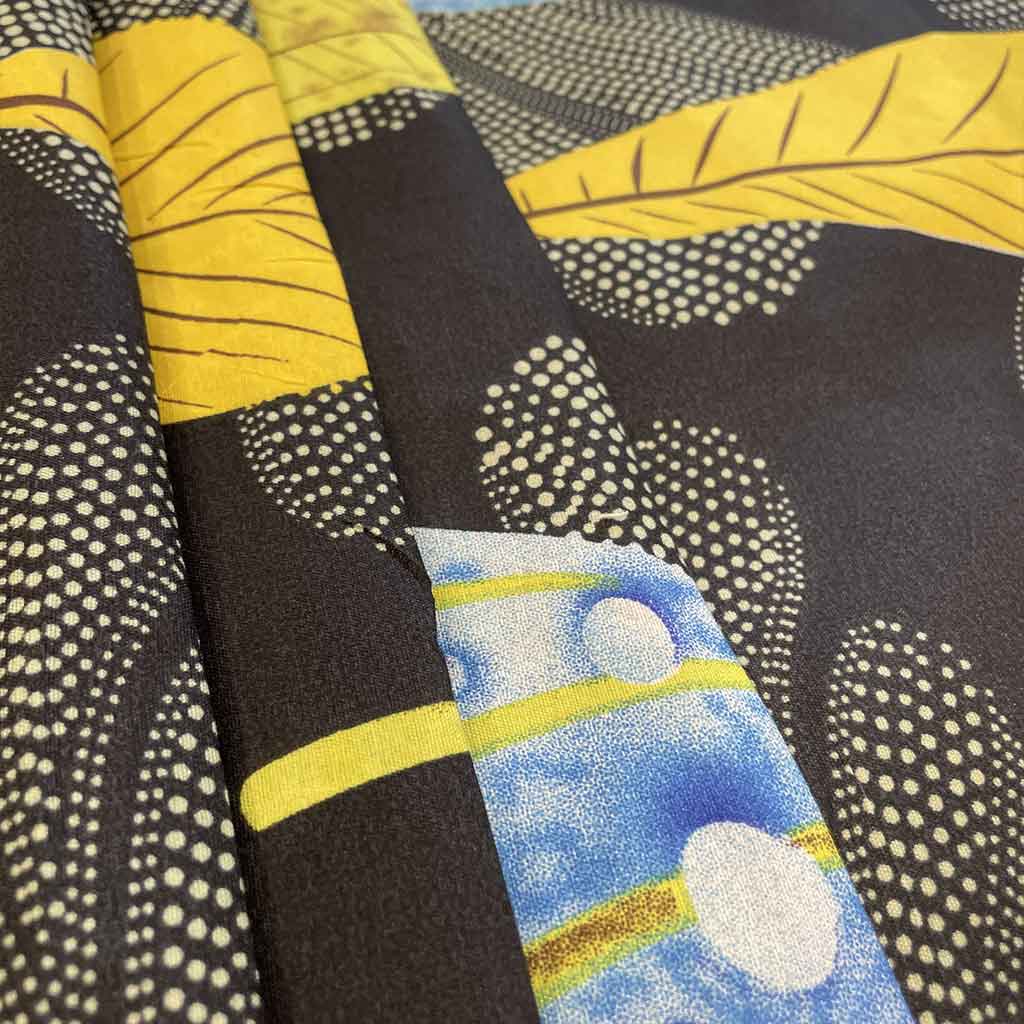 پارچه ملحفه ای طرح برگ پاییزی