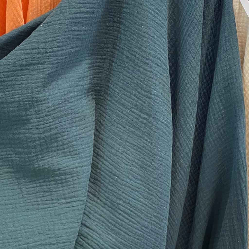 پارچه موسلین رنگ سبز