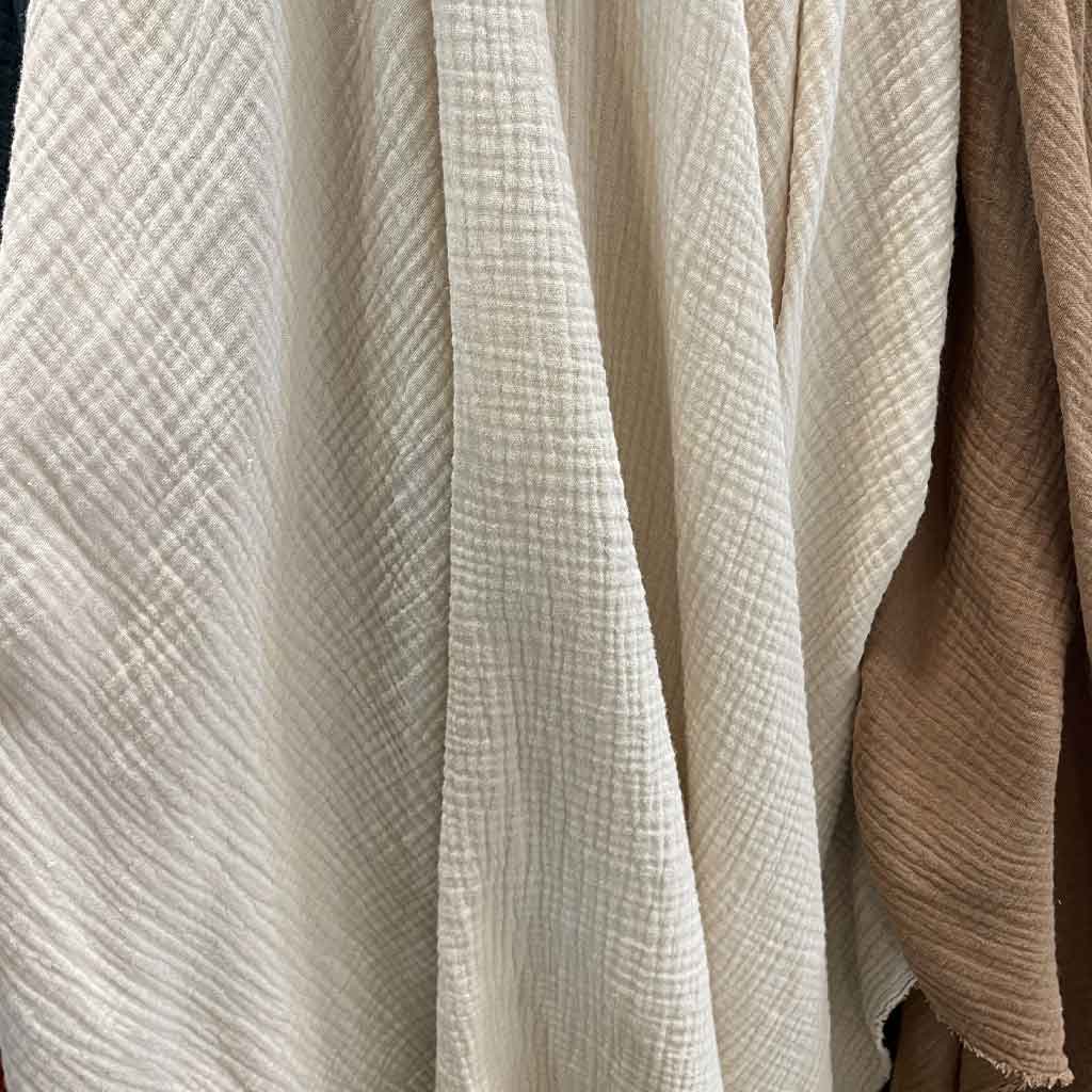 پارچه موسلین رنگ سفید