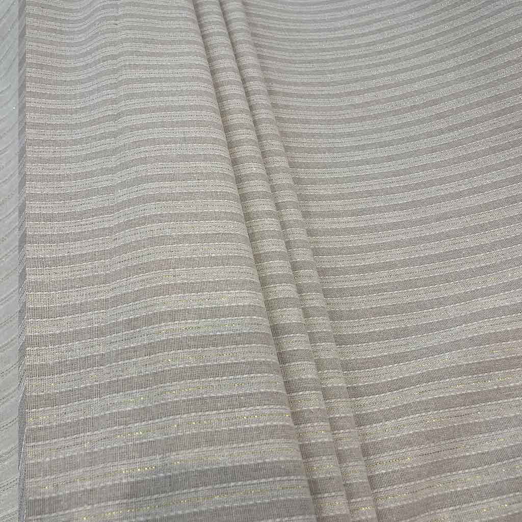 پارچه لنین شاین دار مدل 2 لاین نخ