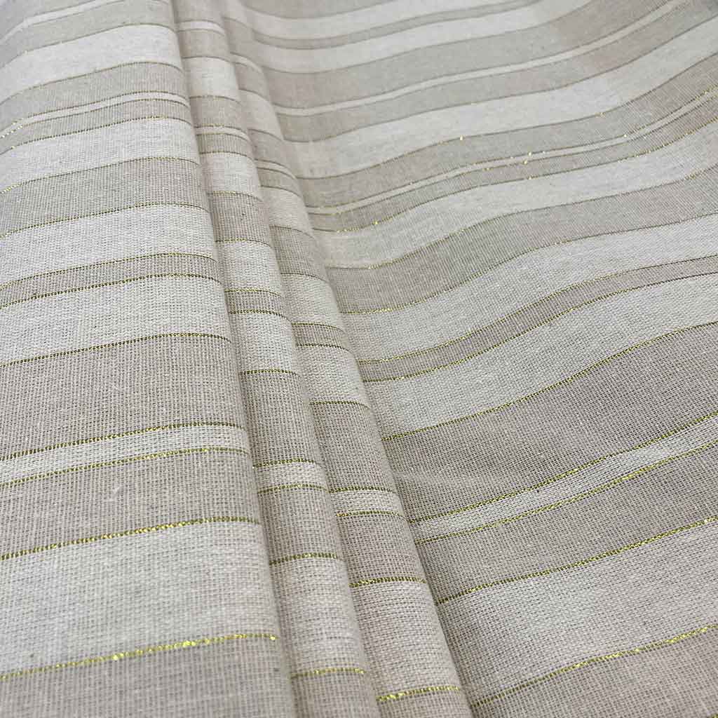 پارچه لنین شاین دار لاین متفاوت