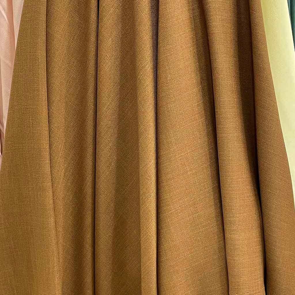 پارچه شانتون تایوان قهوه ای