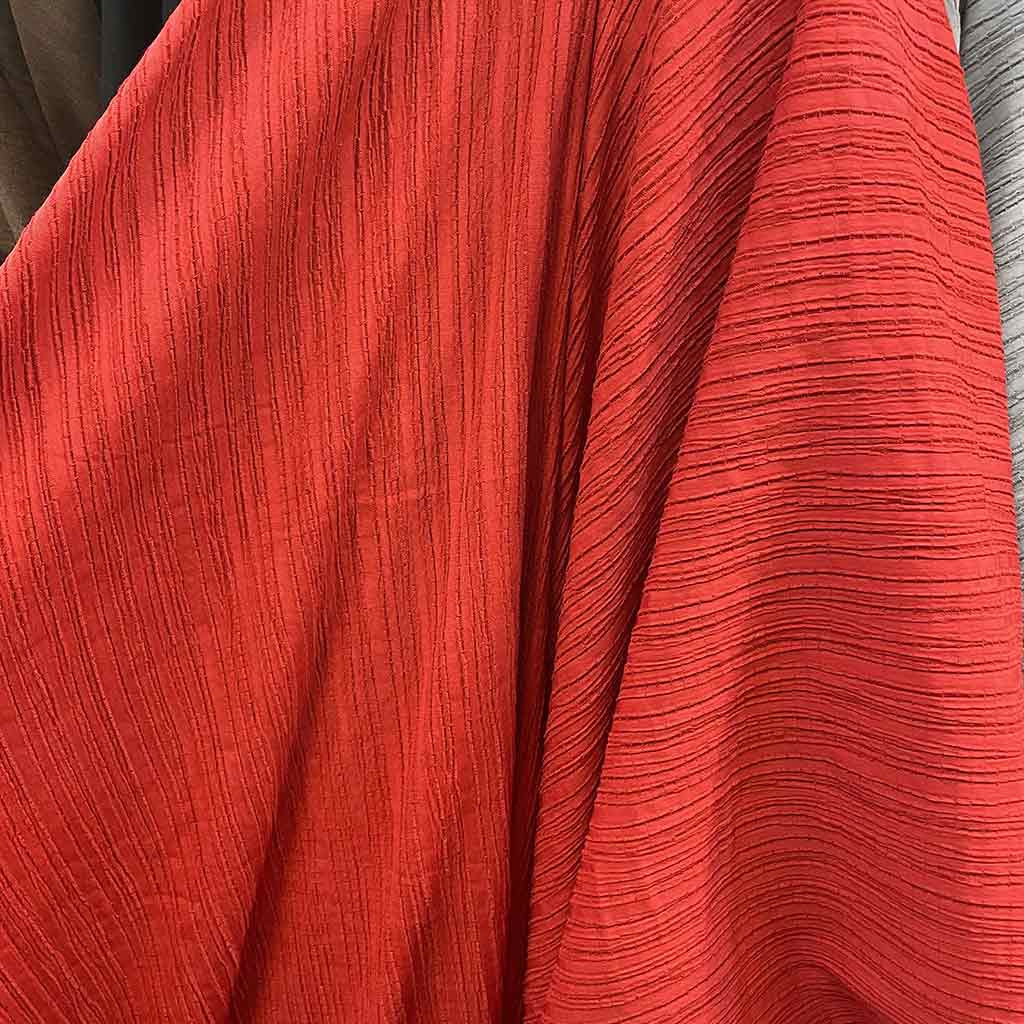 پارچه دلتا کراش قرمز ساده