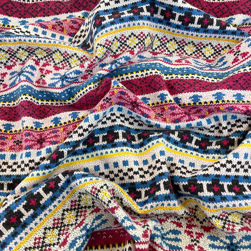 پارچه بزمک پنبه ای طرح سنتی