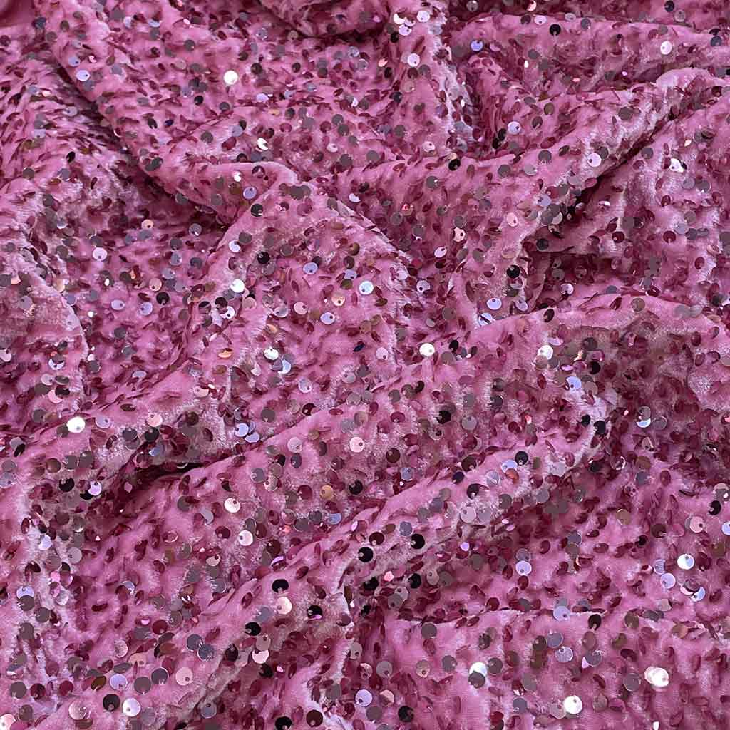 پارچه مخمل پولکی