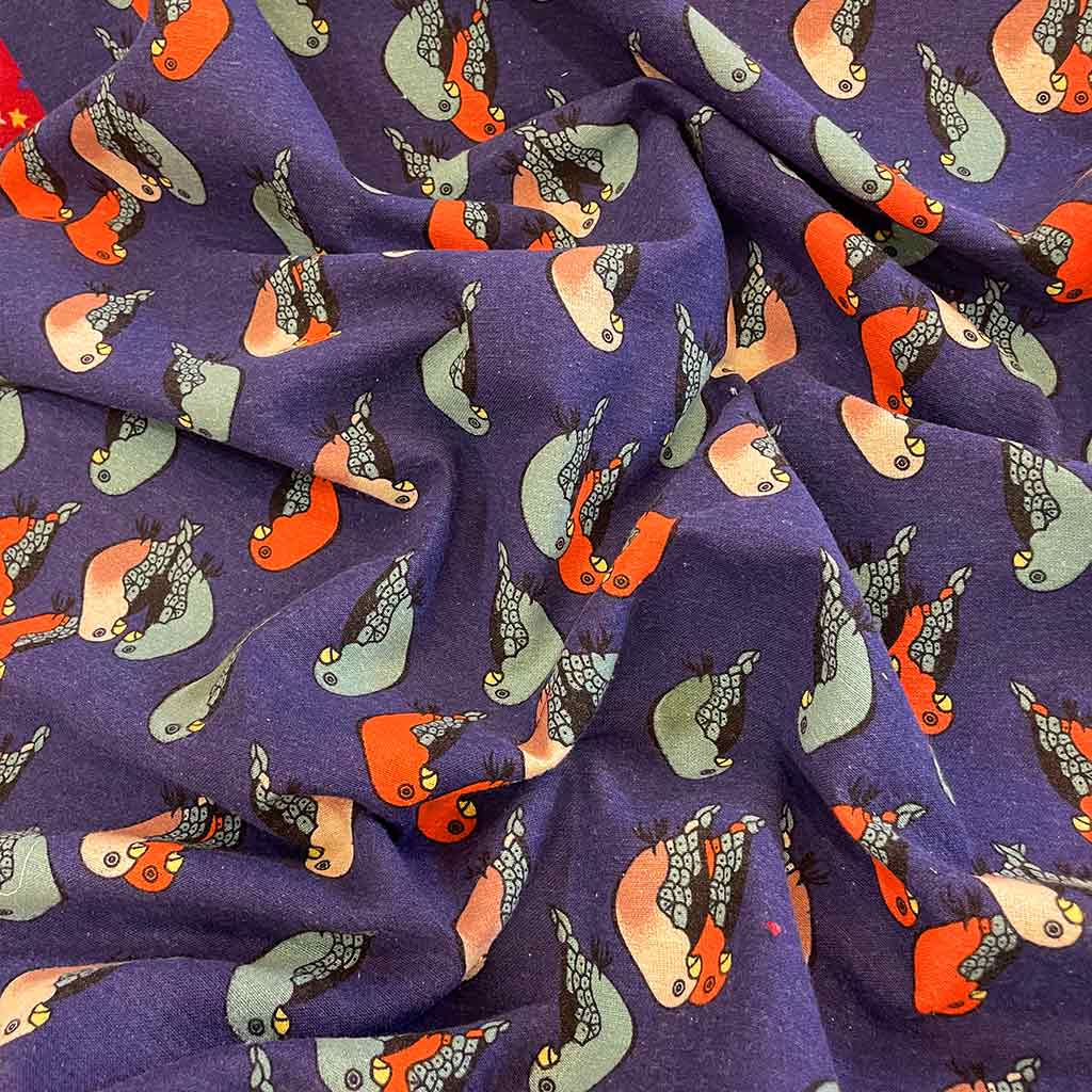 پارچه بزمک طرح پرنده