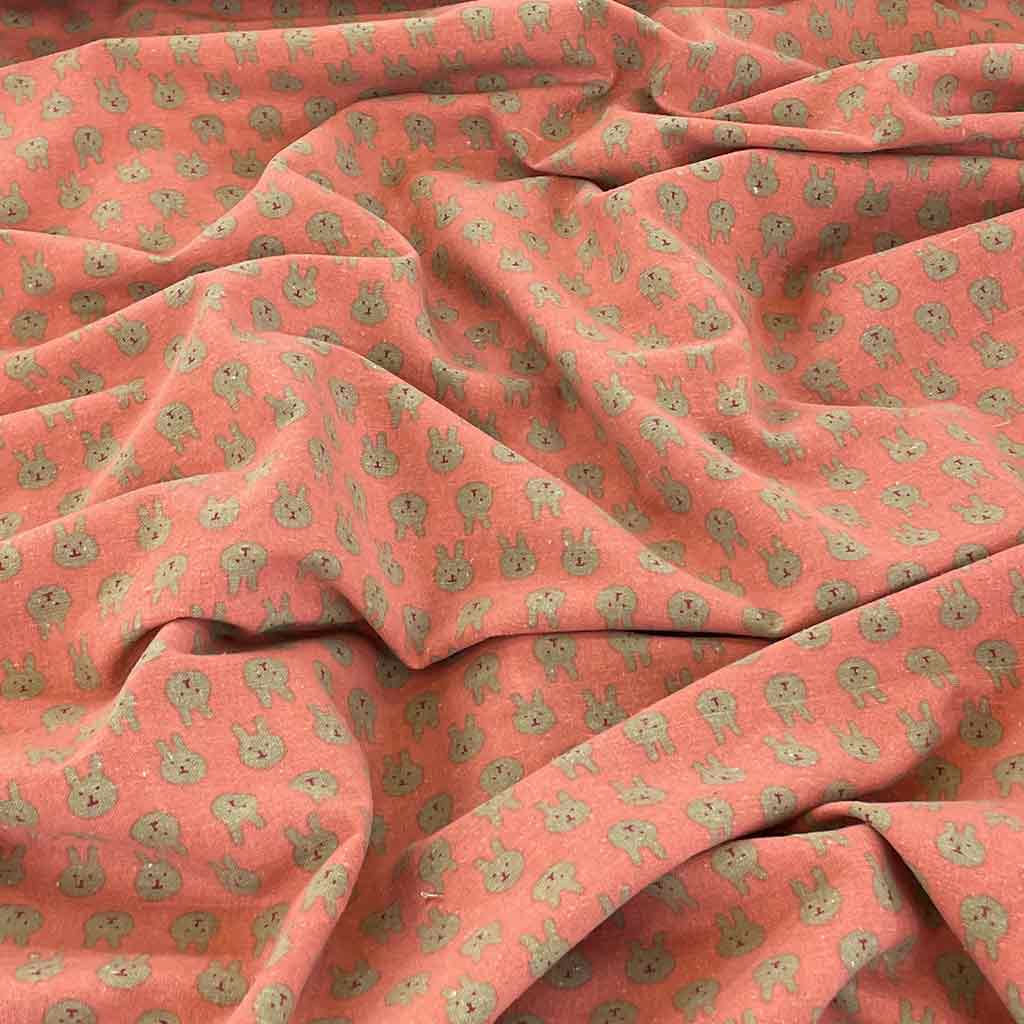 پارچه لینن طرح خرگوش