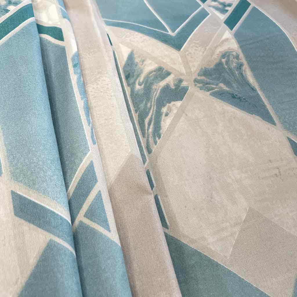 پارچه ملحفه ای طرح تیکه رنگی