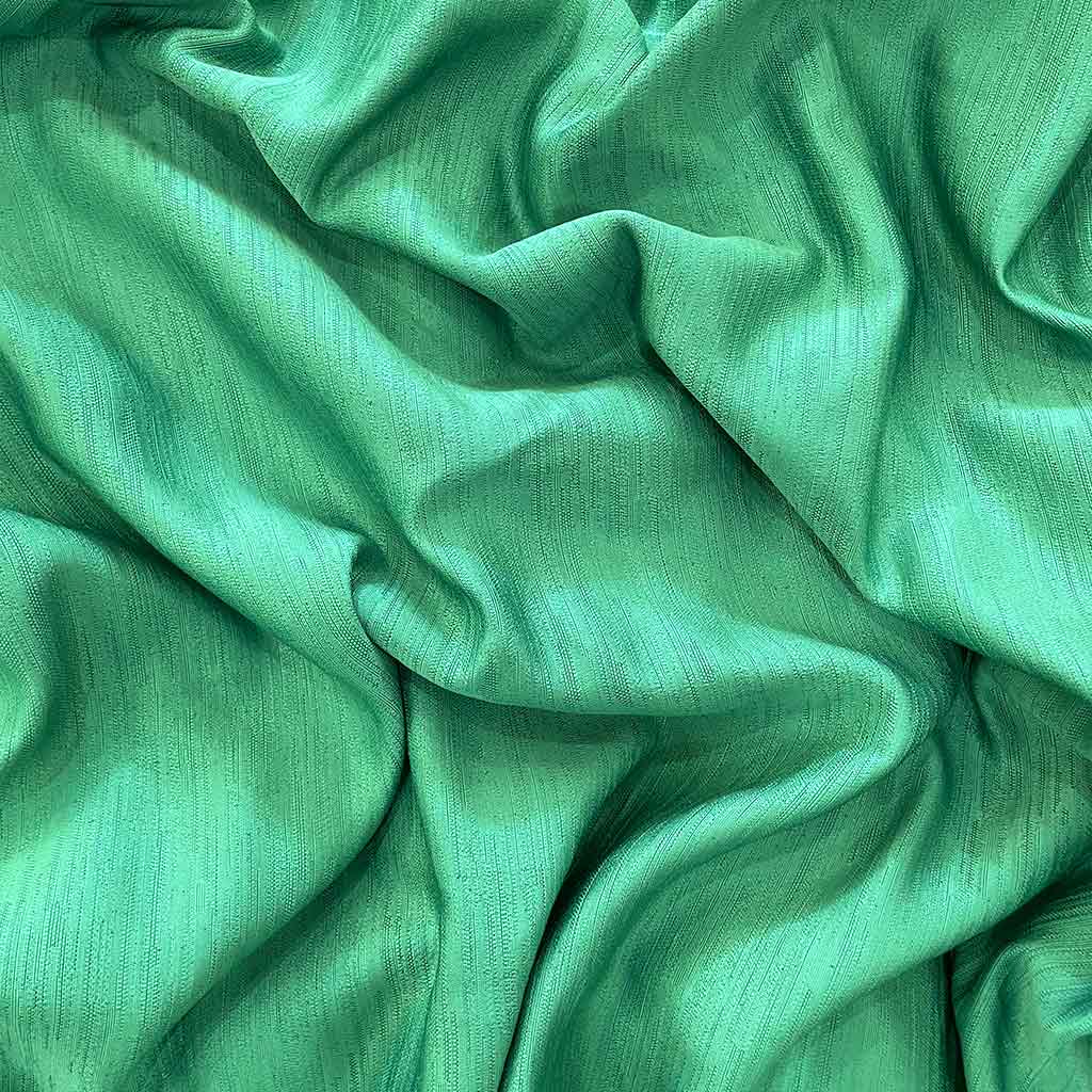 پارچه کتان لمه سبز