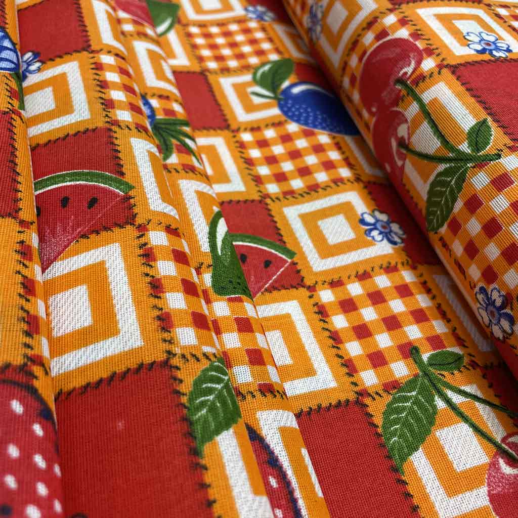 پارچه آشپزخانه ای طرح میوه