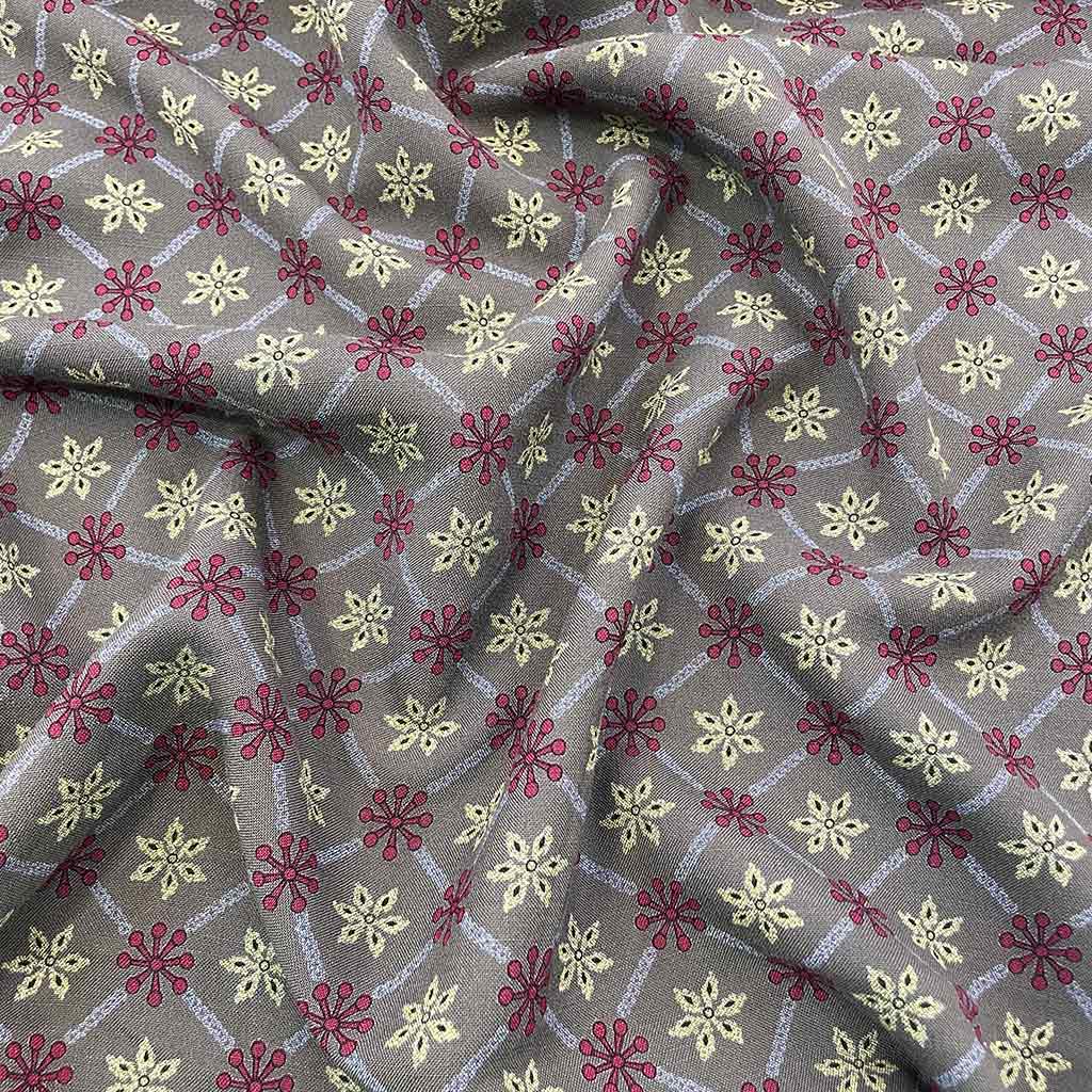 پارچه شانتون طرح برف