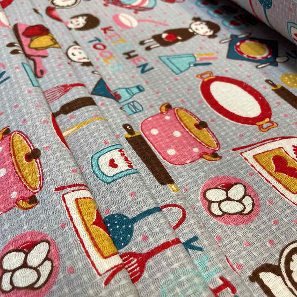 پارچه اشپزخانه ای طرح kitchin