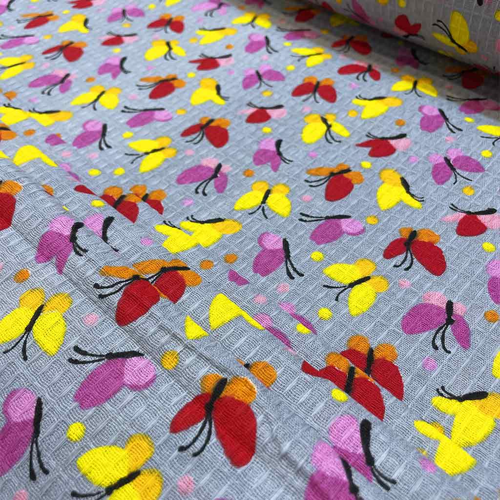 پارچه آشپزخانه ای طرح پروانه