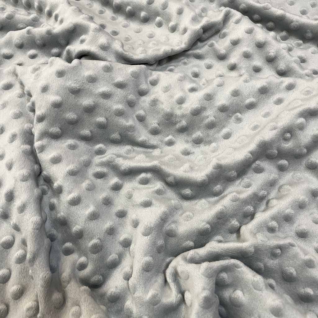 پارچه حوله ای توپی نقره ای