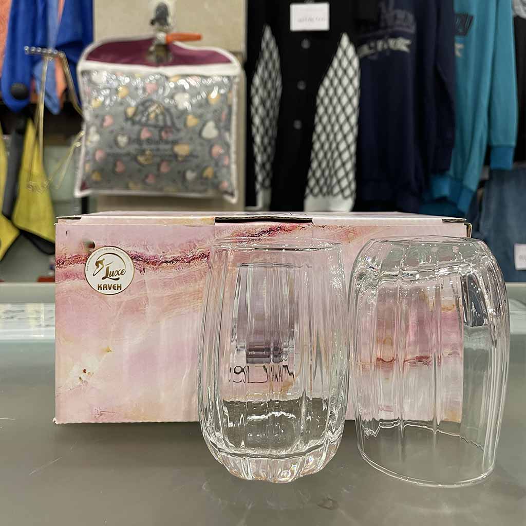لیوان شیشه ای سیلوان برند کاوه