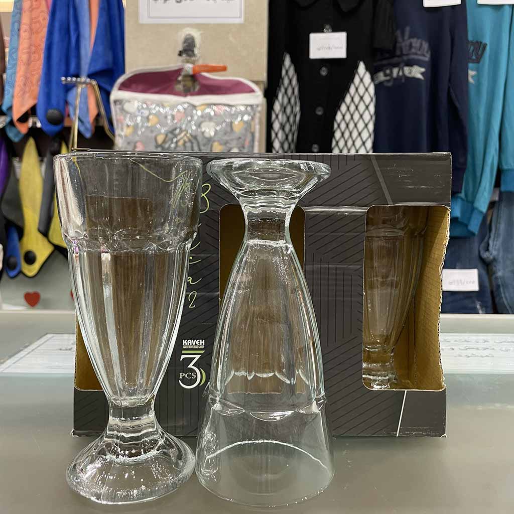 لیوان پایه دار بارسا برند کاوه