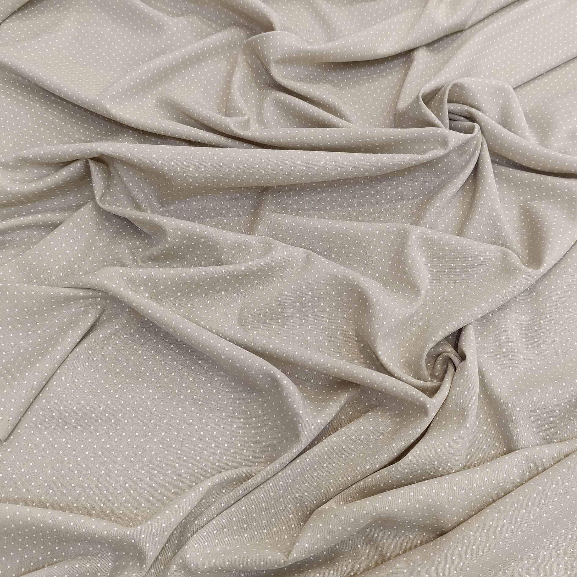 پارچه نخی عرض 90 خالدار